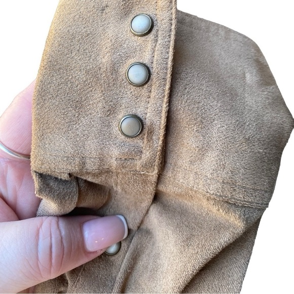 Ariat Western Fringe Shasta Snap Shirt Button Down Faux Suede | Size: XXL - Picture 3 of 12